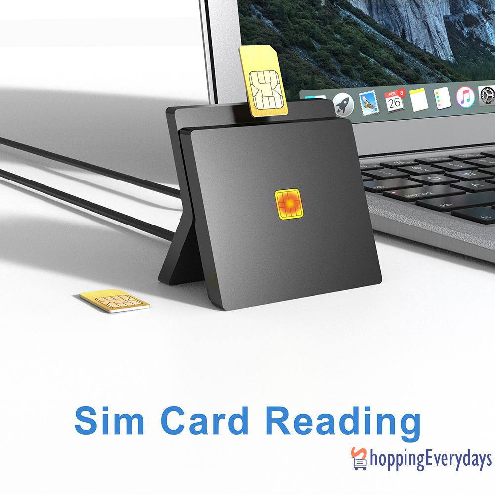 Đầu Đọc Thẻ Sim Thông Minh Cổng Usb 2.0