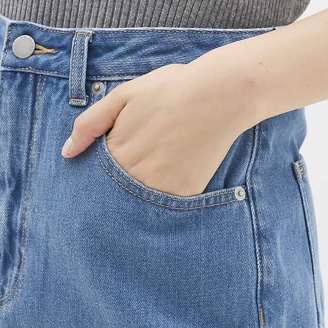 Chân váy bò đuôi cá denim Nhật Bản