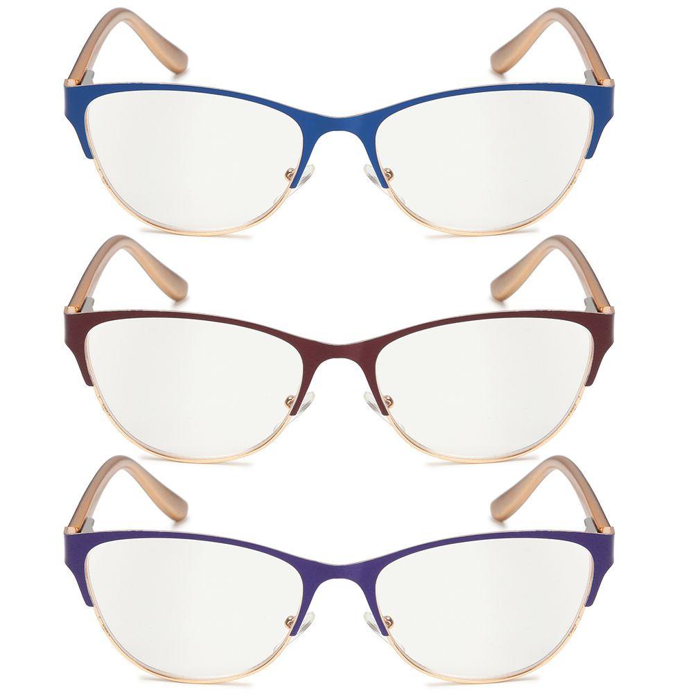 LANSEL Kính Đọc Sách Chống Mệt Mỏi Tròng Kính Trong Suốt