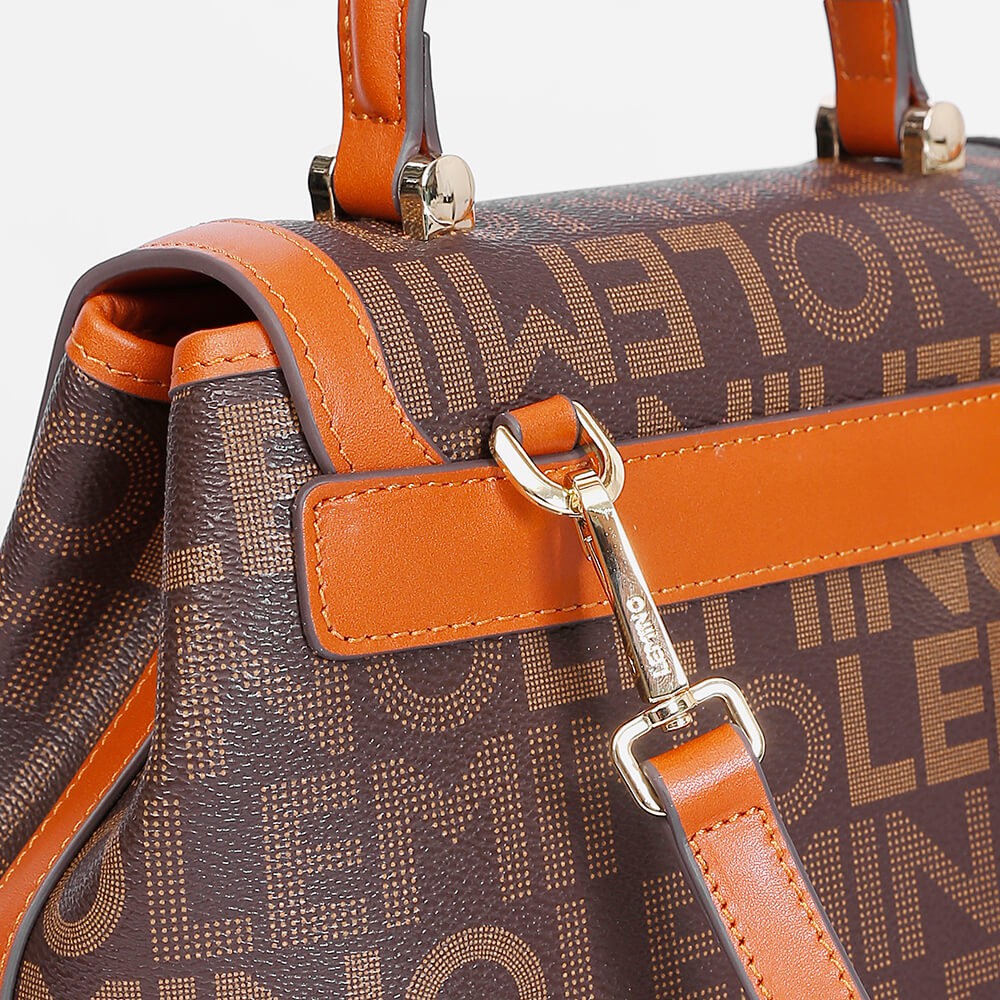 Balo nữ thời trang phong cách LEMINO MONOGRAM CANVAS LE2520459