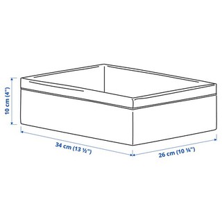Khay vải để đồ 26x34x10cm