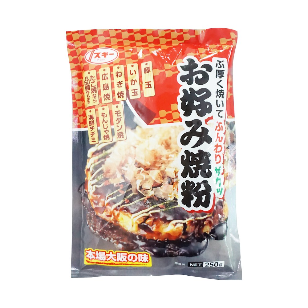 Bột bánh xèo okonomiyaki 250g- Hàng nhật Nội địa