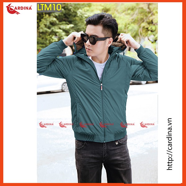 Áo Khoác Nam, Áo Gió Nam 2 Lớp Lót Lông Cừu CARDINA Cao Cấp Siêu Nhẹ, Siêu Ấm | BigBuy360 - bigbuy360.vn