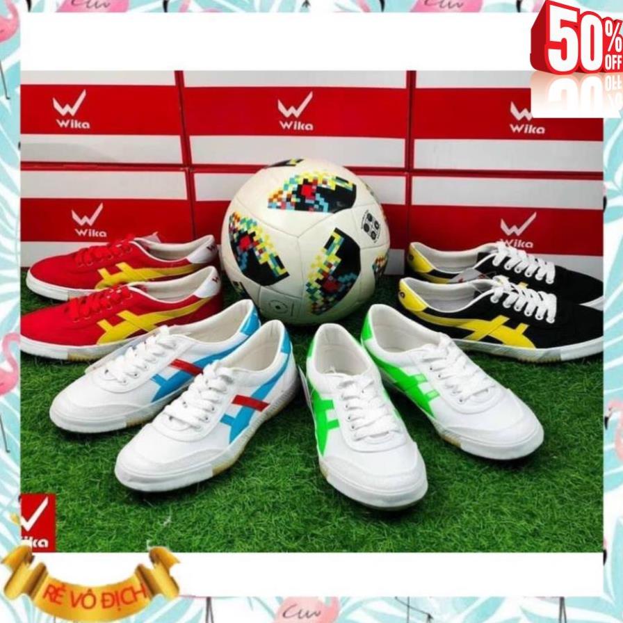 Giày bóng đá bata Wika siêu phủi ultra 2,giày thể thao khâu full đế full hộp *