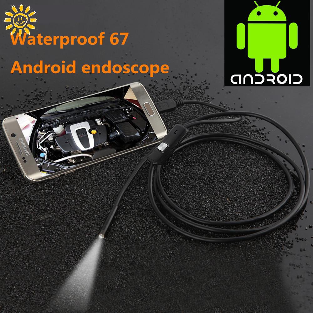 Camera nội soi endoscope chống nước IP67 5.5mm cho Android Camera nội soi cơ thể kiểm tra bên trong đường ống máy móc