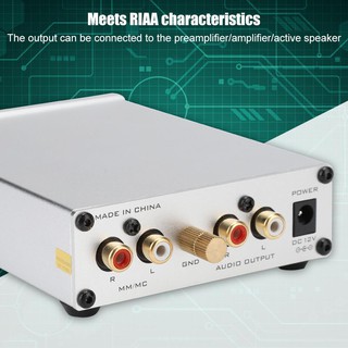 Phono box X2 dành cho mâm than vinyl LP bản nâng cấp Kim MM/MC chất âm sáng đều 3 giải , không gây ù xì tiếng mộc