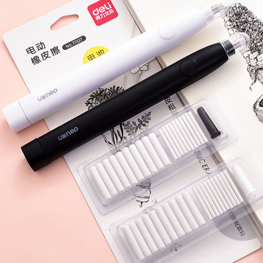 Gôm tẩy bằng cao su tự động nhiều màu sắc tiện dụng