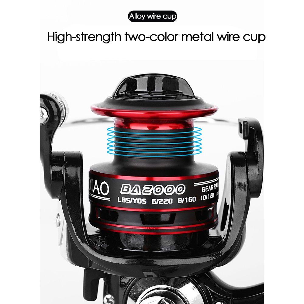 MUVAKO Máy Câu Cá Biển Bằng Kim Loại Chất Lượng Cao