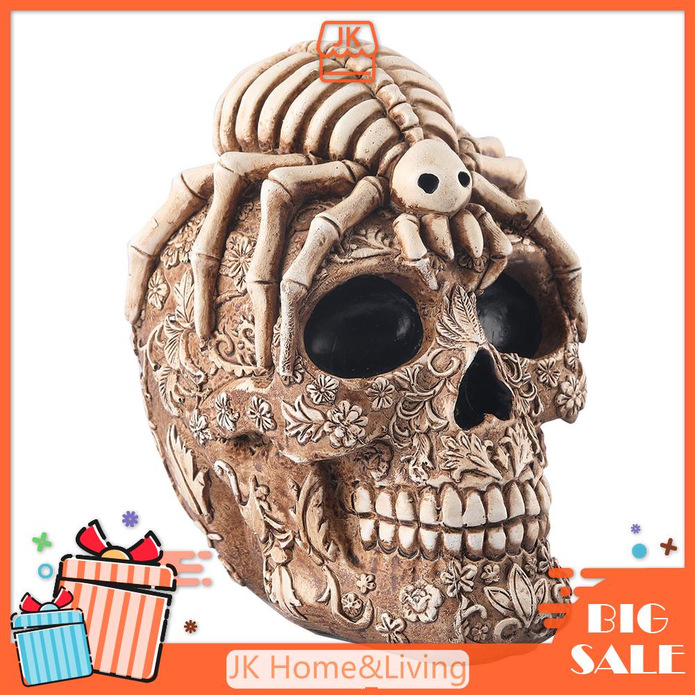 Mô Hình Đầu Lâu Trang Trí Nhà Cửa Phong Cách Gothic Sáng Tạo