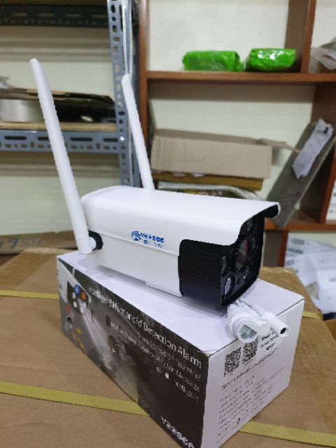 Camera Yoosee Wifi Ngoài Trời 2 Anten 1080p w26s - Lắp Ngoài Trời Chống nước IP67