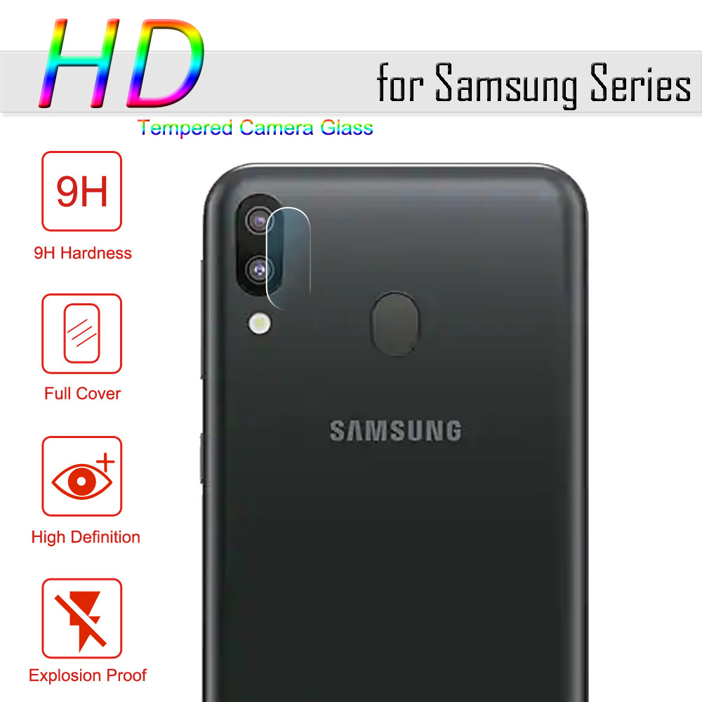 Camera Lens Soft Fiber Tempered Glass For Samsung Galaxy J4 J6 J7 A7 A750 A9S A9 2019 A20 A30 A20e A10 A6 A8 A9 Star Lite A6S A50 A50S A30S A70 A40 Plus 2018 Prime Camera Glass Protector Film