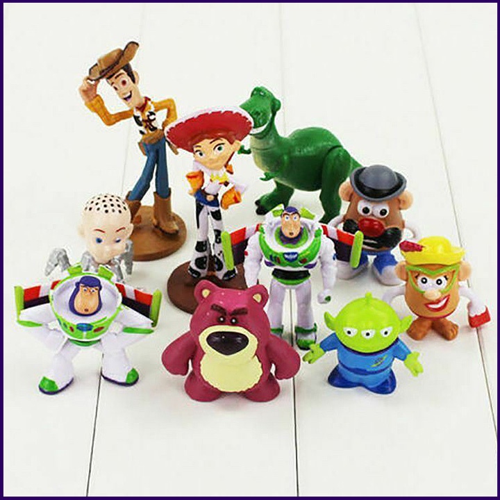 Bộ 10 Nhân Vật Hoạt Hình Câu Chuyện Đồ Chơi - ToyStory - 7910