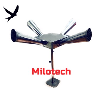 Loa phóng 4 hướng nhà yến Inox Milotech Loa nhà yến MILOTECH