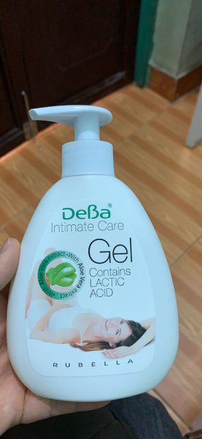 Dung dịch vệ sinh phụ nữ bà bầu Deba intimate care gel
