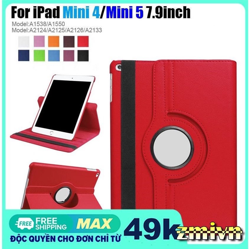 Bao da xoay 360 dành cho iPad Mini 1/2/3/4/5 ipad mini 6