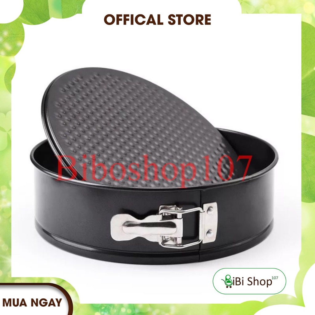 🎶Khuôn tròn spring form đế rời có khóa 22cm🎶