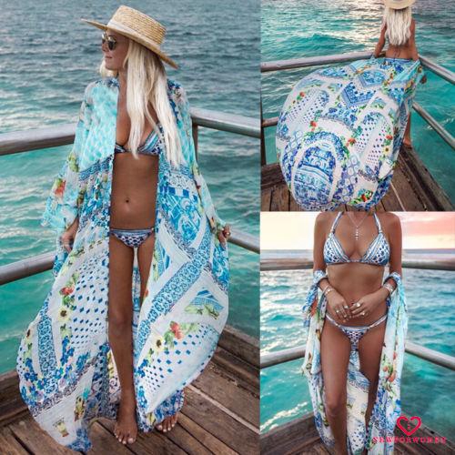 Áo choàng voan mặc ngoài bikini đi biển thời trang cho nữ | BigBuy360 - bigbuy360.vn