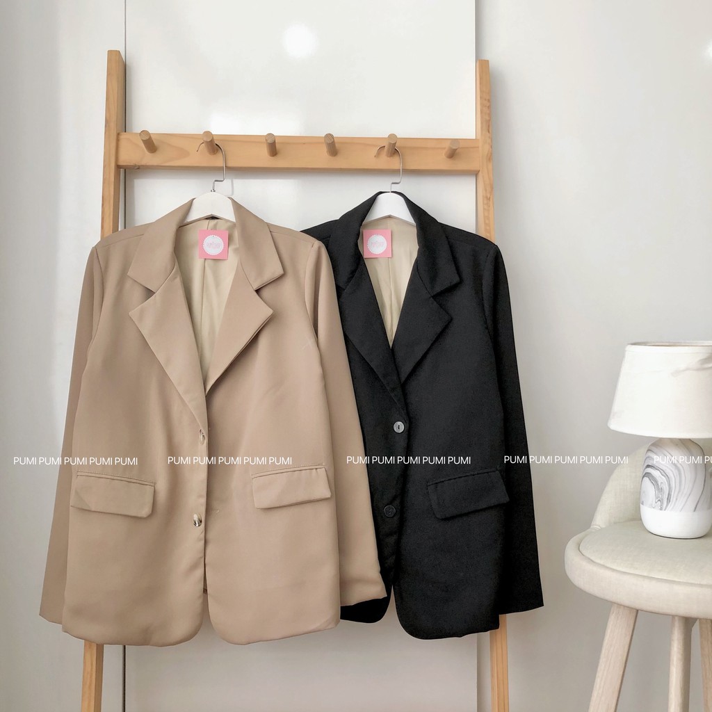 Áo khoác vest nữ 2 lớp 2 màu 2 size SM Pumi | BigBuy360 - bigbuy360.vn