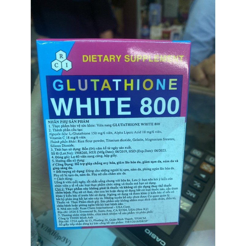 🌸 GLUTATHIONE WHITE 800 [CHÍNH HÃNG] | BigBuy360 - bigbuy360.vn