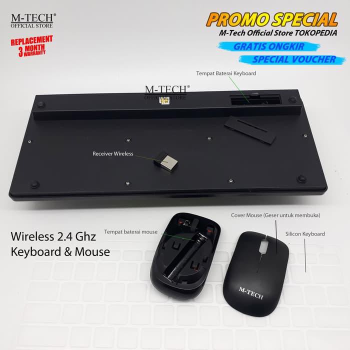 Bộ Bàn Phím + Chuột Không Dây Cho Máy Tính | BigBuy360 - bigbuy360.vn