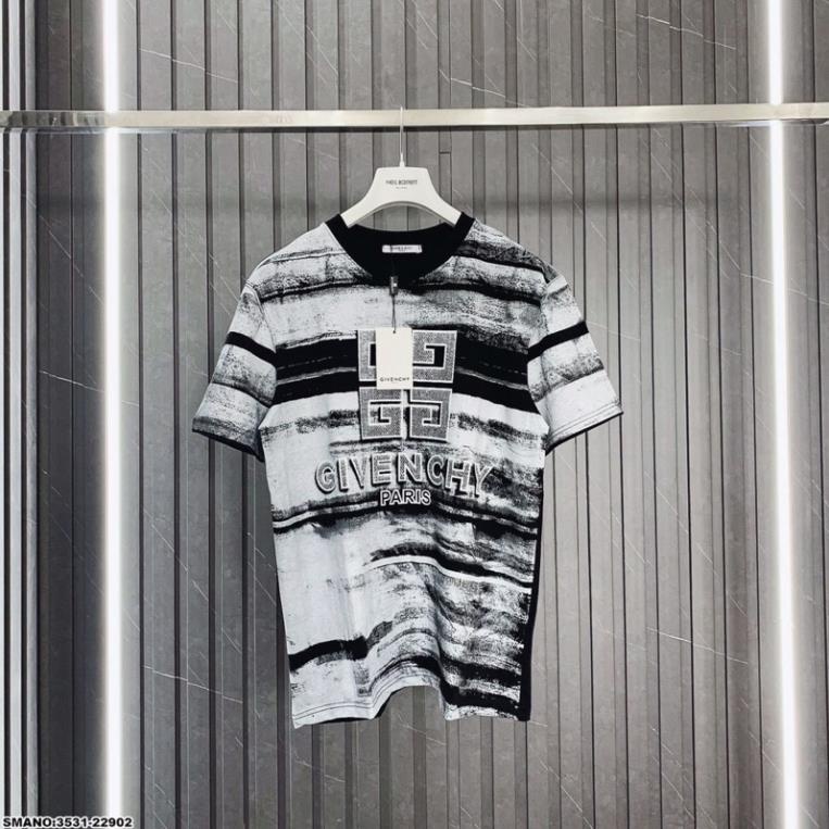 Áo Phông Nam Given Đen Loang Chất Đẹp - Áo Thun Nam Given Spf Siêu Hot