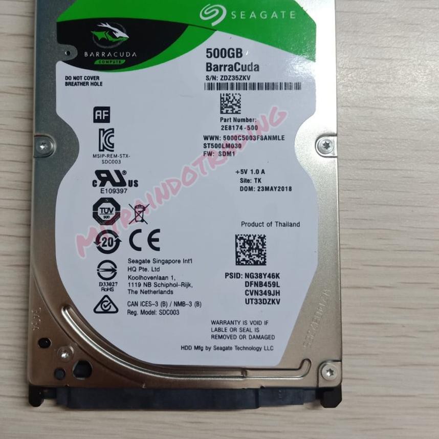 Mới Sổ Tay Hdd Seagate 100% Sata 500gb