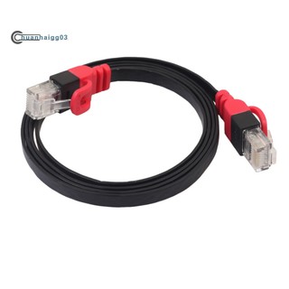 Dây cáp mạng Lan UTP RJ45 bản dẹt dài 50cm 1m đen 20m CAT6