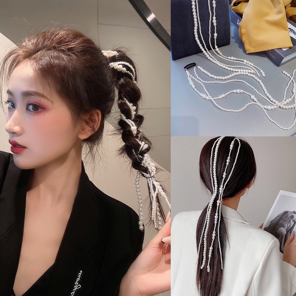 Cài tóc nữ dài băng đô đa năng