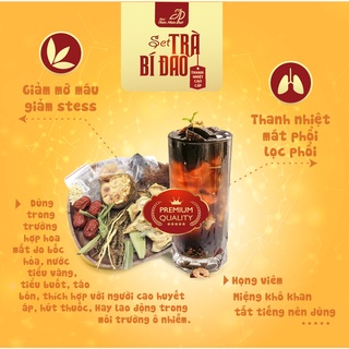 SET TRÀ SÂM BÍ ĐAO HẠT CHIA
