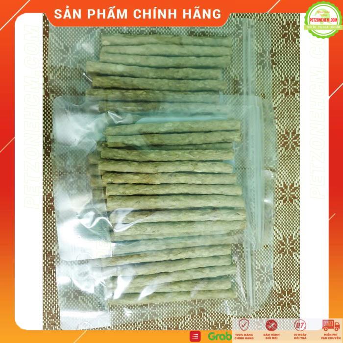 Xương đồ ăn cho chó  FREESHIP  Pet Snack bánh thưởng xương da gà cho chó cún THT MS: 861 15 cây