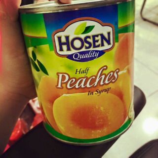 Combo 1lon đào hosen 1 hộp trà Cozy