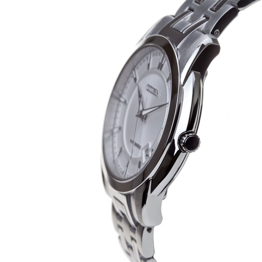 Đồng Hồ Nam Citizen Dây Thép Không Gỉ NB0020-55B - Mặt Trắng (Sapphire)