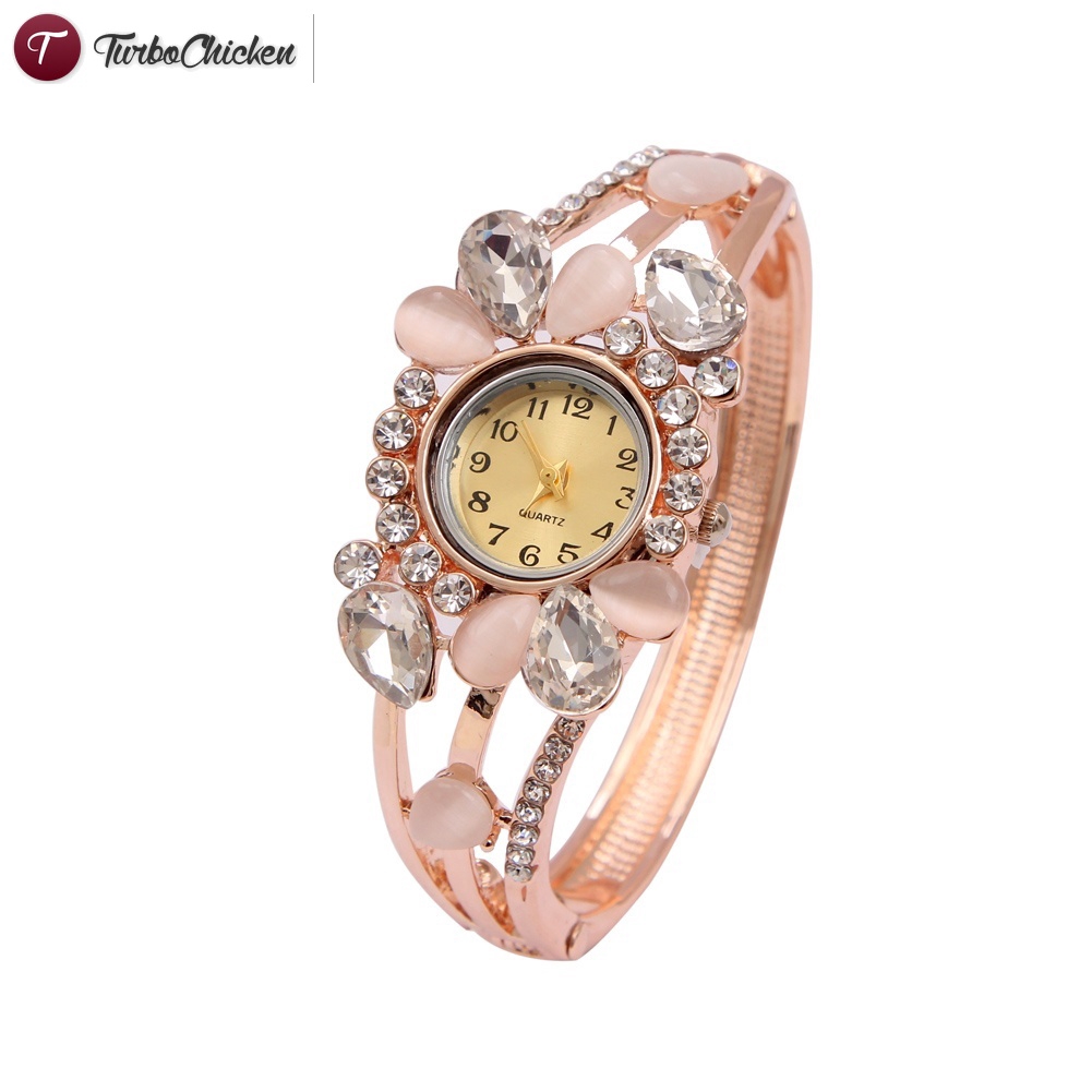Đồng Hồ Đeo Tay Đính Đá Thời Trang Cho Nữ