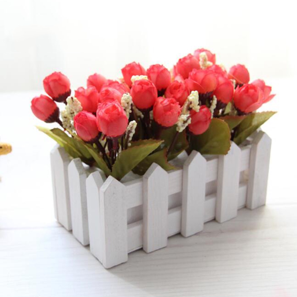1 Hàng Rào Hoa Giả Để Bàn Trang Trí Phòng Khách/Tiệc Tùng
