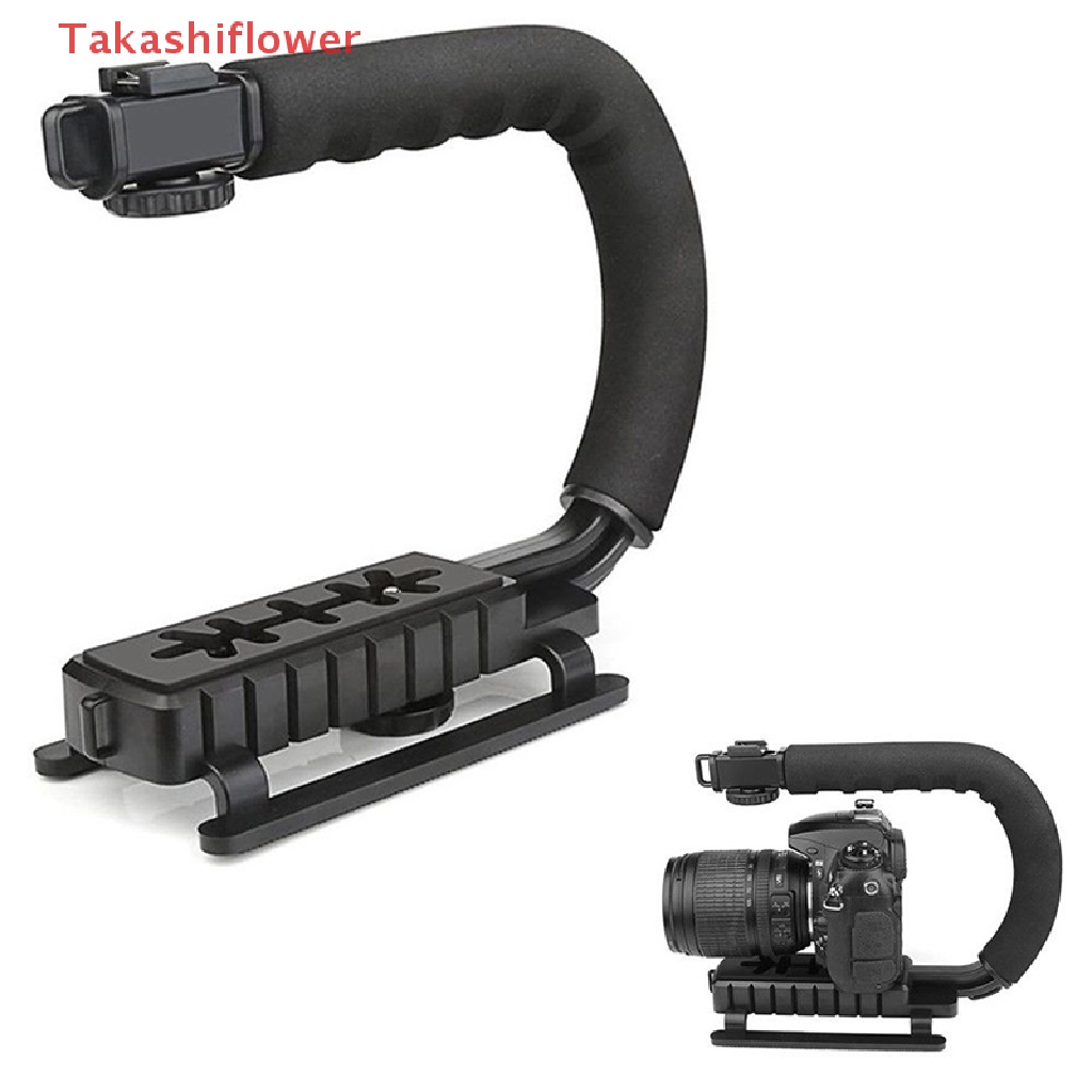 (Takashiflower) Tay Cầm Chống Rung Cho Máy Quay DSLR