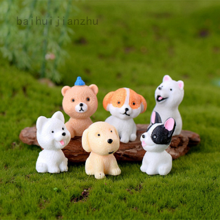 Đồ trang trí Chú Chó Mini Dễ Thương Dùng Trang Trí Tiểu Cảnh