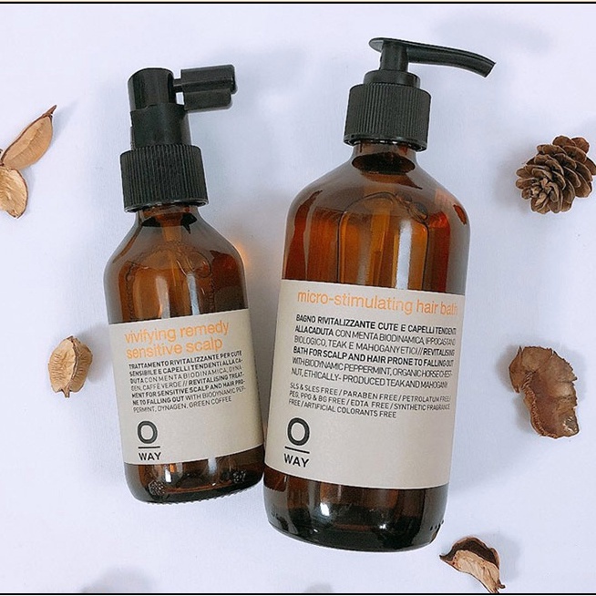 DẦU GỘI NGĂN RỤNG TÓC 100% ORGANIC MICRO-STIMULATING HAIR BATH 240ML