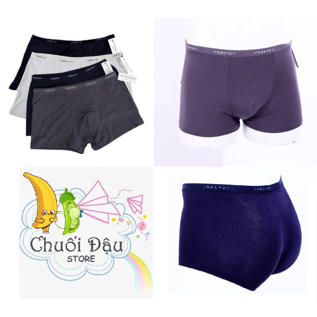 Quần sịp đùi / quần lót nam boxer xuất Nhật