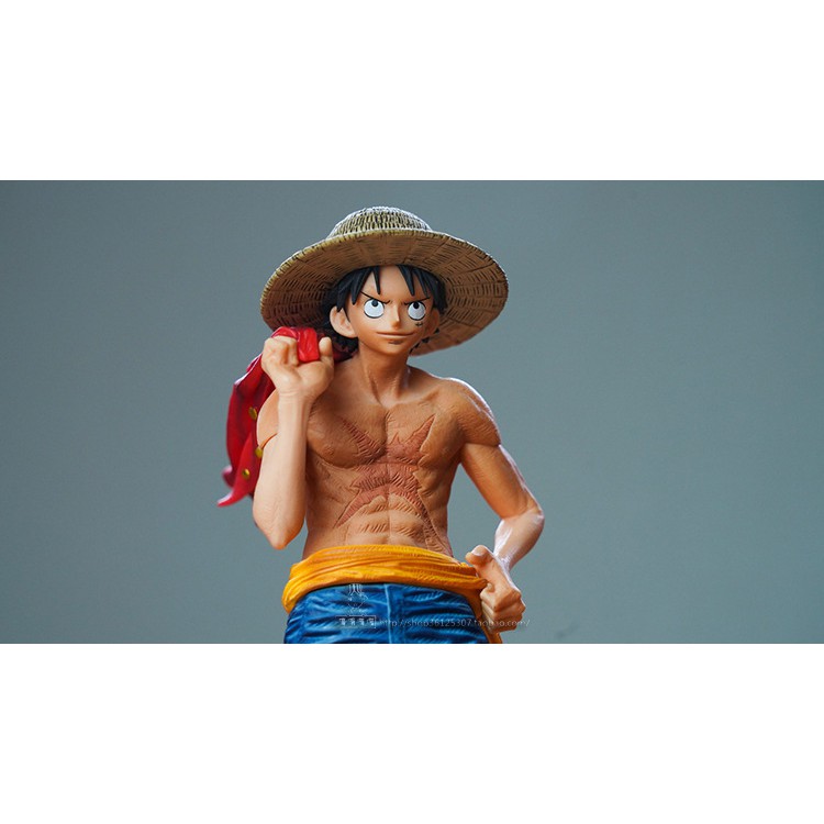 [One piece] Mô hình Figure Luffy cởi trần - Vua hải tặc tương lai - 22 cm