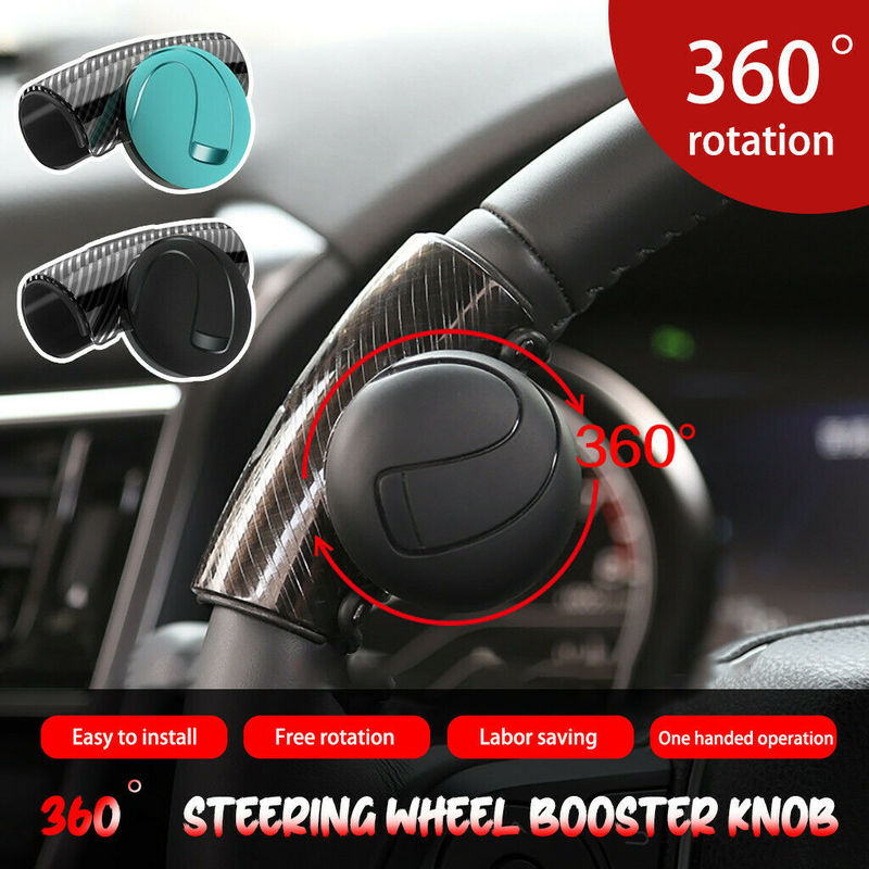 [ Ready Stock ] 360 Degree Rotation Universal Car Steering Wheel Booster/ Auto Car Steering Wheel Spinner Knob Booster Ball/ Car Handle Aid Turning Control Rotary Ball/ Car Styling Accessories