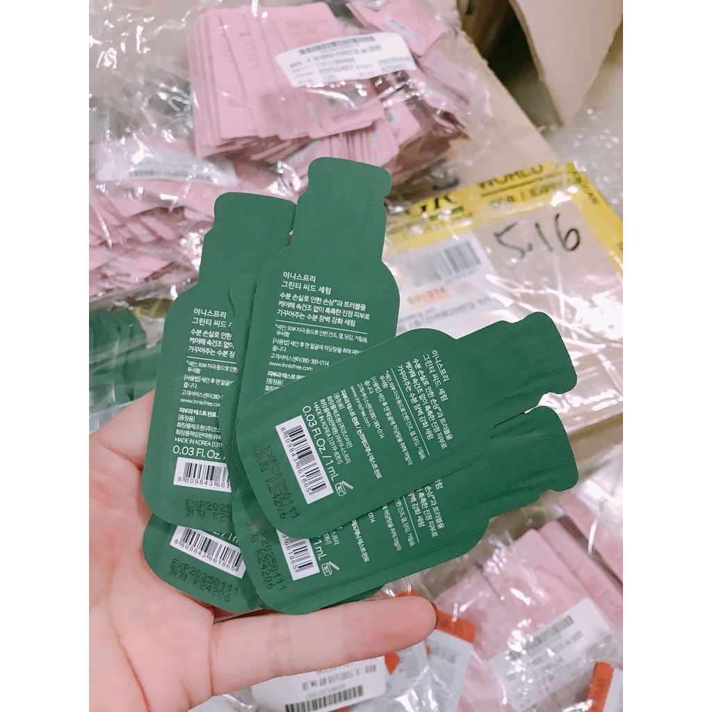Sample  Green Tea Seed Serum