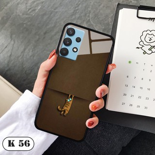 Ốp lưng kính 3D cho Samsung Galaxy A32