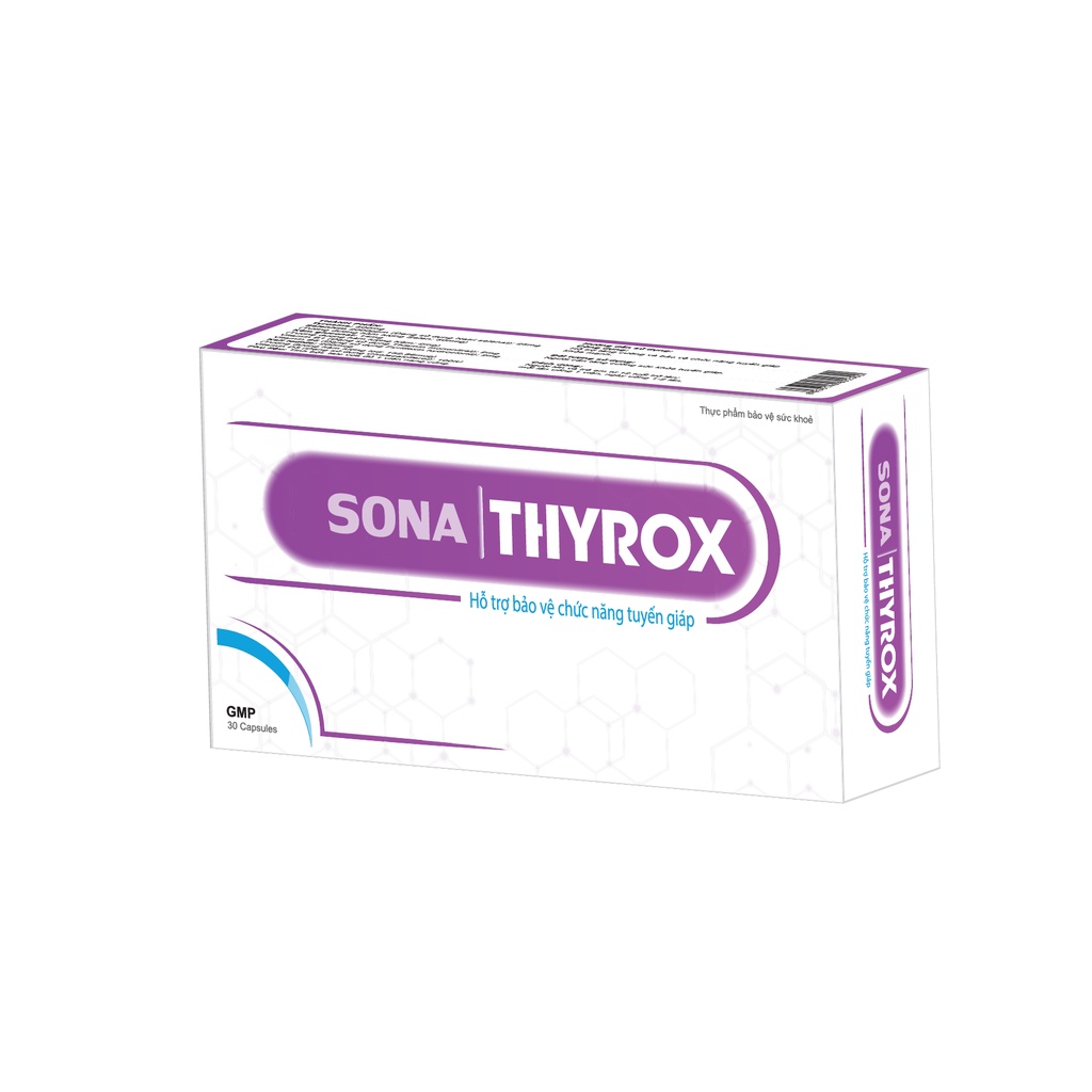 Sona Thyrox – Hỗ trợ chức năng tuyến giáp