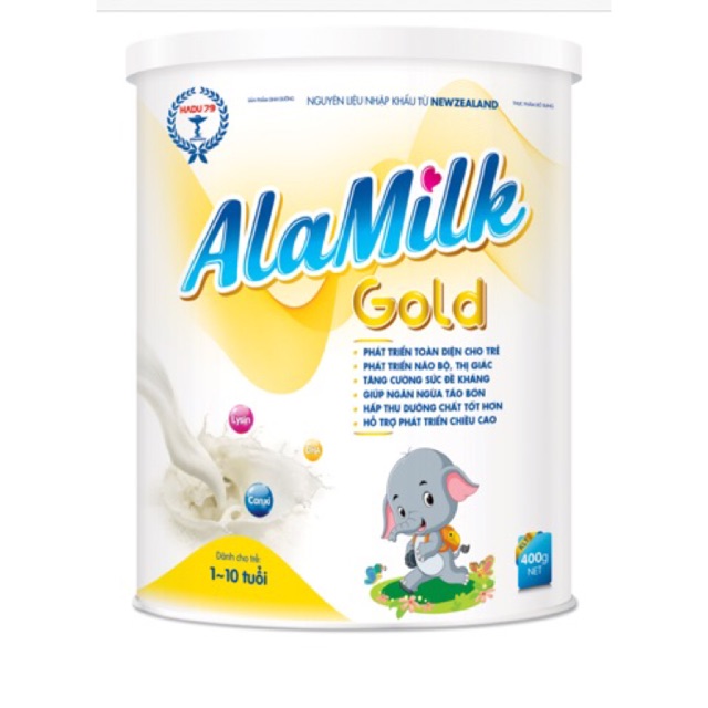 Sữa AlaMilk Gold -900g