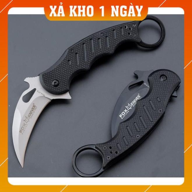 Dao Phượt Gấp karambit Fox Trắng Cắt Gọt Hoa Quả | BigBuy360 - bigbuy360.vn