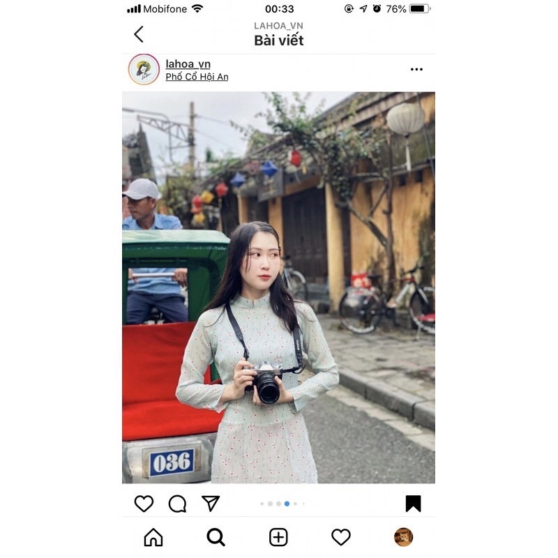 Set áo dài Set áo dài hoa nhí Là hoa hoa nhí