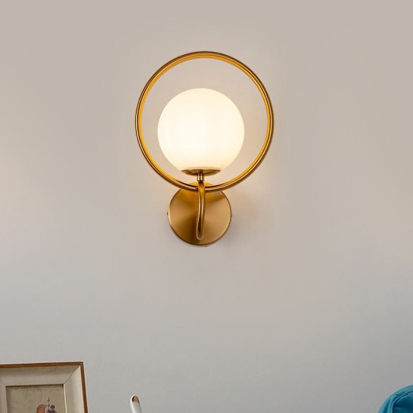 Đèn tường MONSKY TECKE cao cấp trang trí nhà cửa sang trọng - kèm bóng LED chuyên dụng.