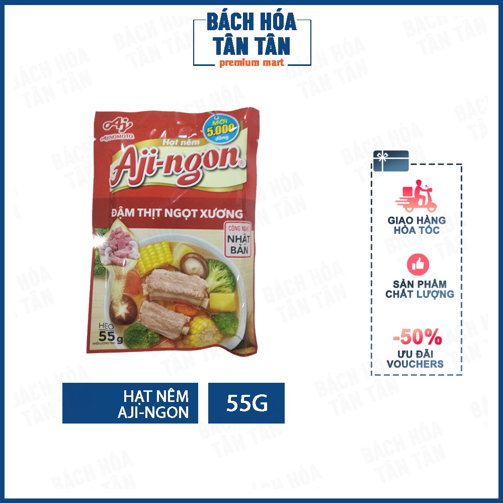 Hạt nêm Aji-ngon, gói 55g