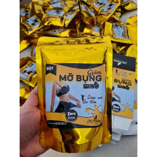 Bột Giảm Mỡ Bụng Mị Hương Ngũ Cốc Giảm Cân Nhanh Cấp Tốc An Toàn Chính