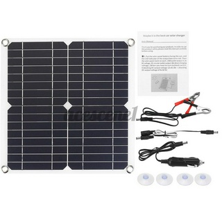 Solar Panel Flexible Monocrystalline Battery Charge with Dual High Efficiency
